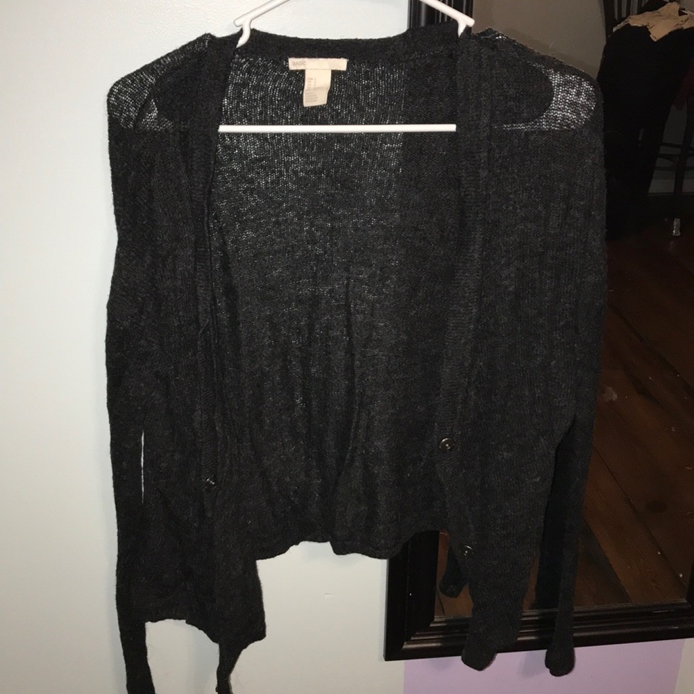 Grey light cardigan